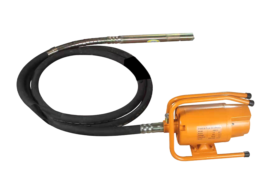 Parva manus-tenuit electrica concretum vibratores, obturaculum-in vibrators